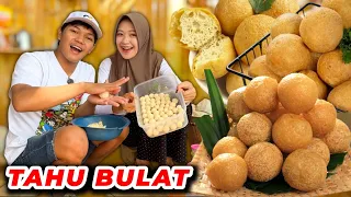 BIKIN TAHU BULAT SENDIRI DI RUMAH RUMAHAN !!!