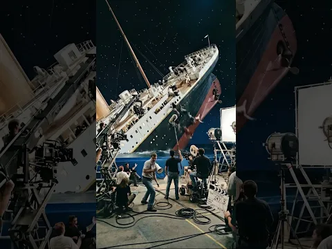 Titanic behind the scenes #titanicmovie #viral #omg