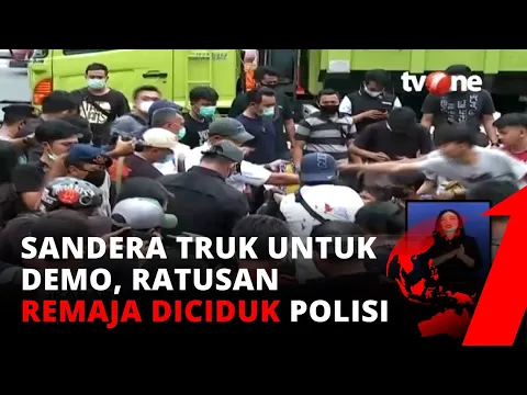 Nekat Sandera Truk untuk Demo di Istana, Ratusan Remaja Diciduk Polisi | tvOne