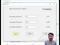 Finding probability c code