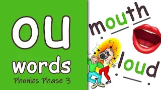 ou Words Phonics Phase 3
