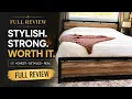 LIKIMIO California King Bed Frame with Headboard and Footboard Metal Strong Supports Easy