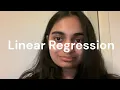 Python with Anvita - Linear Regression