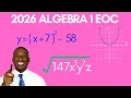 Live Algebra 1 EOC 2026 - Full Exam Review Don t Miss This