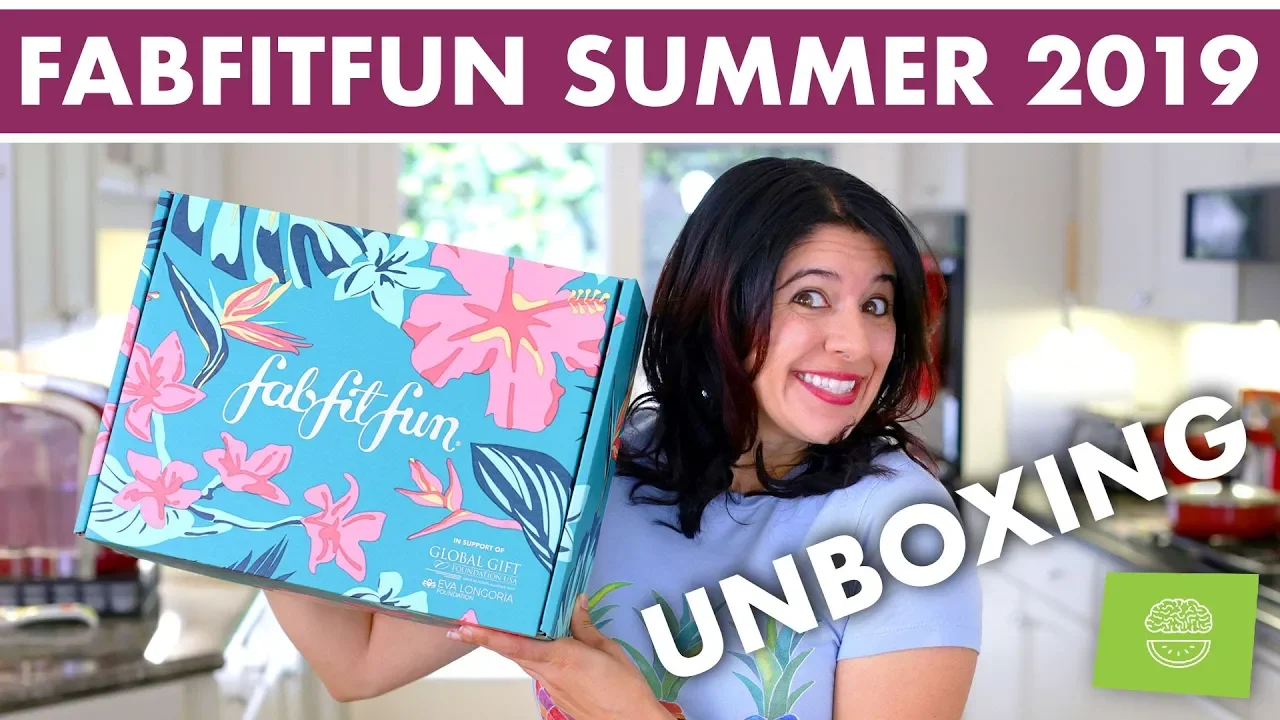 FabFitFun Summer 2019 Unboxing   ULTIMATE Lifestyle Subscription Box!