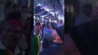 أجواء حفل عقيقة بدر بانون بمشاركة الفنان الشعبي عبد الله الداودي لاعبين المنتخب المغربي كيشطحو 