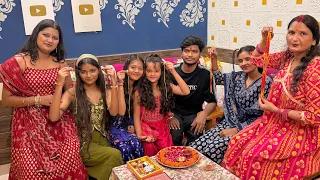 Happy Rakshabandhan Celebration♥️🙏🏻 | @Vlogger_Ayaan | #vlog #viralvlog #familyvlog #rakshabandhan 