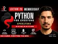 Python Complete Course 2026 20 - Python Membership Operators in VS not in operators