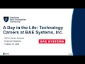 A Day in the Life Technology Careers at BAE Systems Inc
