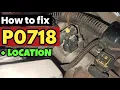 P0718 P0718 Speed Sensor A Circuit Intermittent code p0718 p0718 obd2