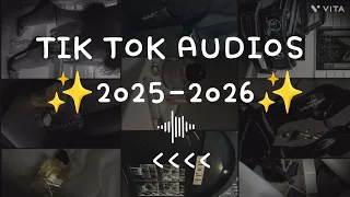  tik tok edit audios 2025 2026 