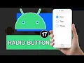 Radio button in Android Studio - Android Tutorial 17