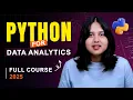 Python For Data Analytics Full Course 2025 Python Course For Beginners Intellipaat