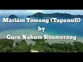 Lagu mariam tomong (tapanuli)