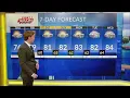 Thursday Morning First Warn Forecast