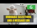 Game Engine Programming 007 - Undoable selections and a message log C Game Engine