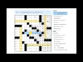 The entire NYT crossword but every time they solve a clue it gets faster