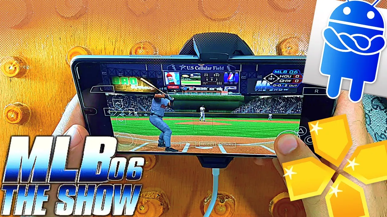 MLB 06 The Show Android - PSP Emulator PPSSPP - Gameplay 2022
