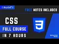 Complete CSS Tutorial in Telugu 2025 Full 7 Hours Frontend Web Development Course