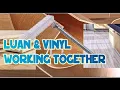 HANDYMAN 101 Installing Luan Plywood Vinyl Flooring Prep Suggestions Ideas AVG JOE S