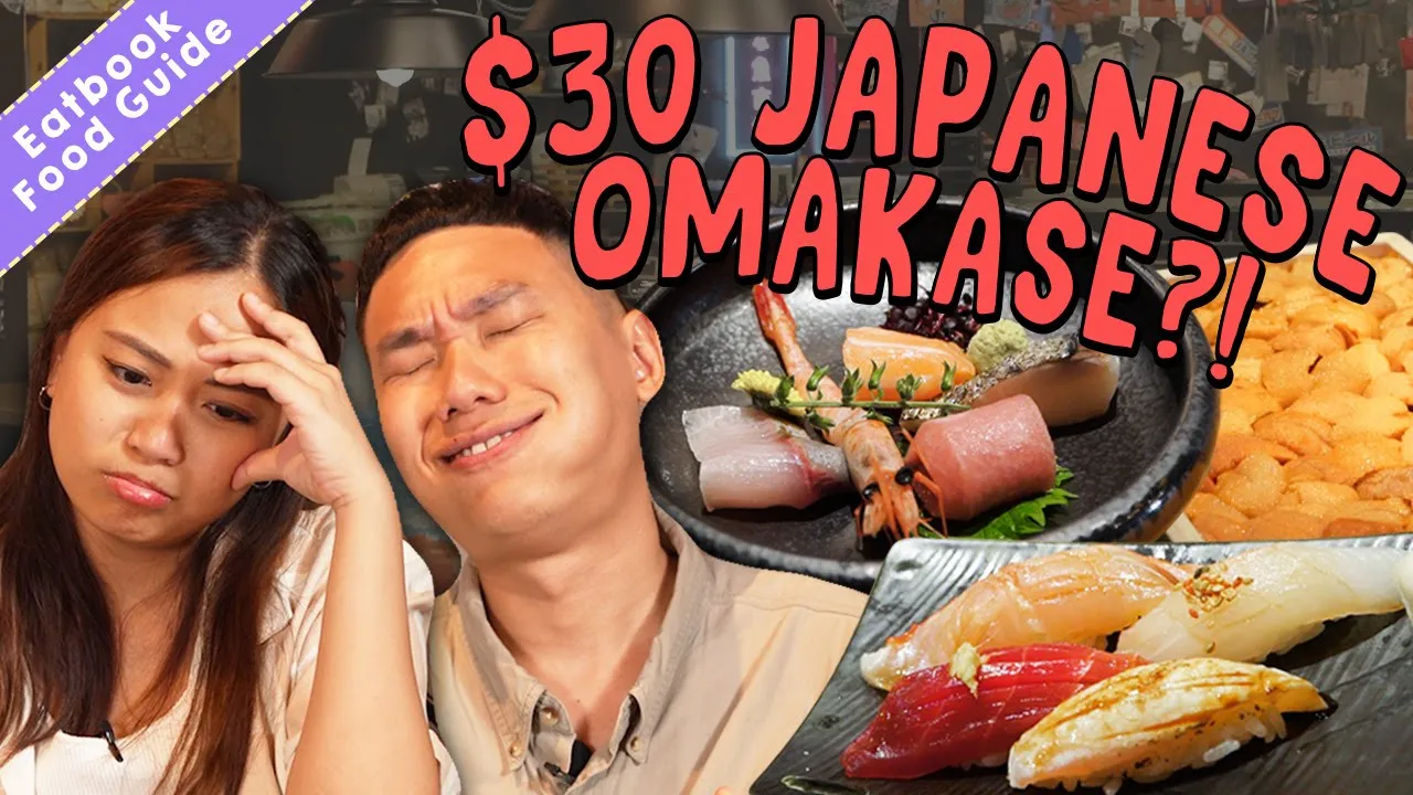 We Found A $30 Japanese Omakase Set At Orchard Road!   Eatbook Food Guides