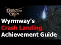 Baldur s Gate 3 Crash Landing Achievement Trophy - Knock Wyrmway Dragon Out of the Sky