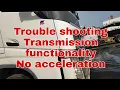 Volvo truck I-shift transmission No acceleration trouble shooting Replace gear position sensor