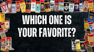 34 Different Popular Commercial BBQ Rubs See Them and How They Scored