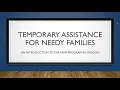 TANF for Oregon Benefits Planners