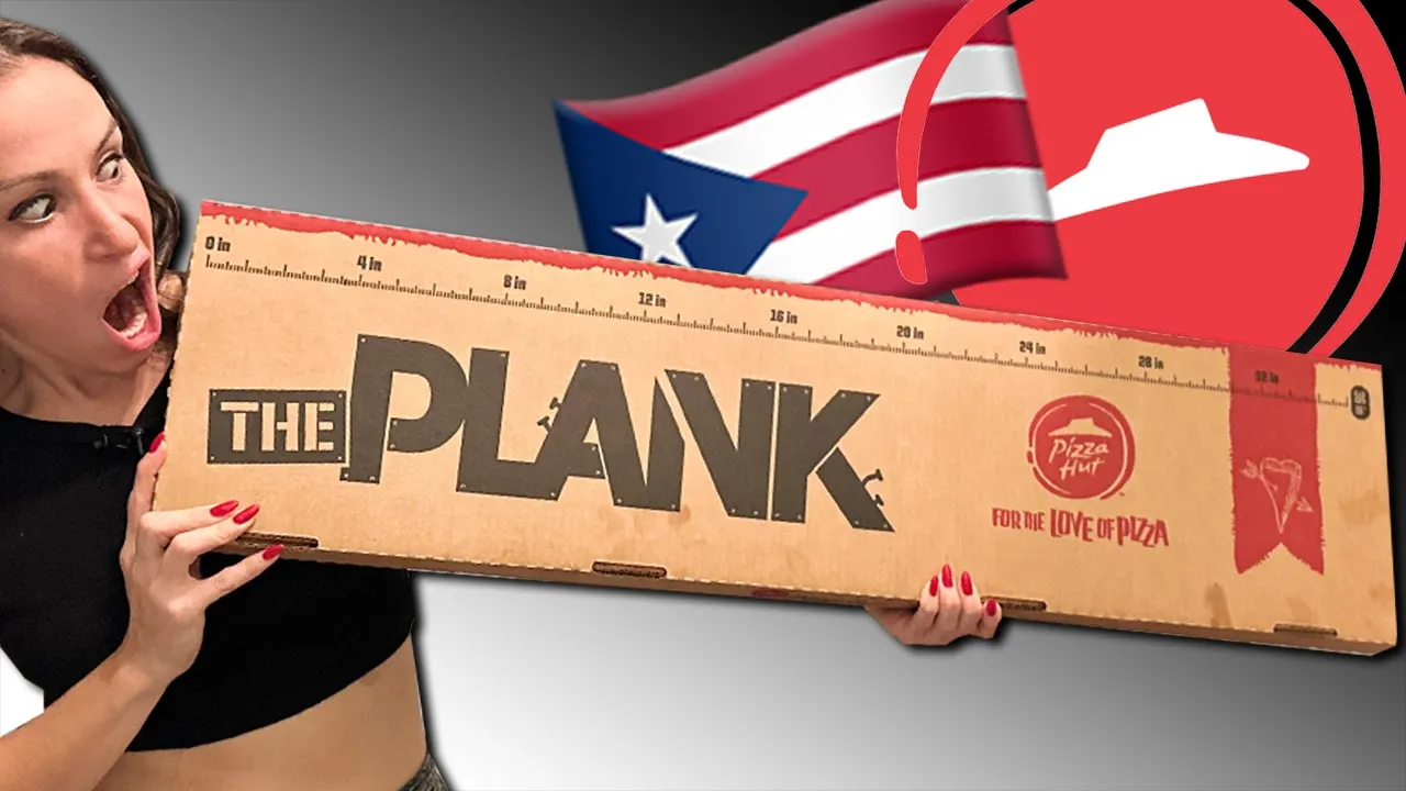 Pizza Hut SERVES The Plank in Puerto Rico