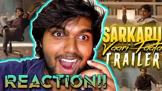 sarkaru vaari paata trailer reaction mahesh babu keerthy suresh thaman s parasuram petla