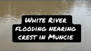 White River flooding in Muncie