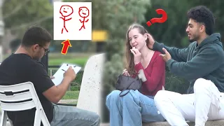 I Have ZERO Talent… So I Painted Random Strangers 😳 Their Reactions Shocked Me
