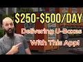 250- 500 Per Day Delivering U-Boxes For U-Haul