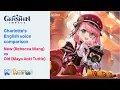 Lagu Genshin Impact - Charlotte's English VA comparison: Rebecca Wang (new) vs Maya Aoki Tuttle (old)