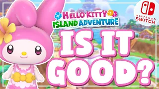 Is Hello Kitty Island Adventure worth a buy? 🍓🌸 My HONEST review (Nintendo Switch)