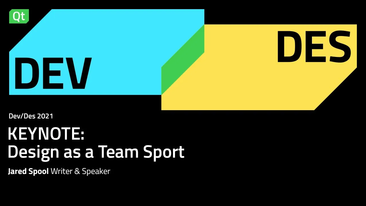 Design as a Team Sport -&nbsp;DevDes 2021