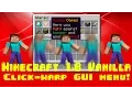 Minecraft Vanilla Warp GUI