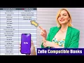 What BANKS does ZELLE Work with These are the Banks affiliated and Compatible with Zelle