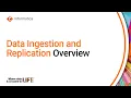 Data Ingestion and Replication Overview