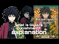 Explaintion on what Giyuu s punishment is