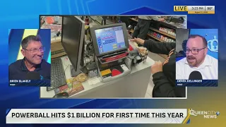 Powerball hits 1 billion for tonight s drawing the biggest US lottery jackpot of the year