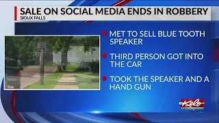 Social media sale turns into robbery in Sioux Falls