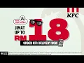 RM18 OFF KFC Delivery