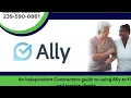 1 Logging into Ally