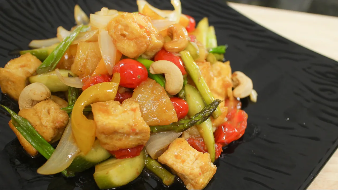 Sweet & Sour Tofu Recipe  - Hot Thai Kitchen!