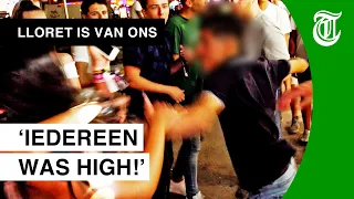 vechtpartij na lachgas feest lloret is van ons 04