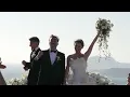 Madeleine White Andrew Fedyk get married in Santorini with guest appearance Natasha Bedingfield