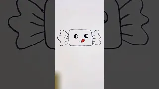 رسم سهل للاطفال رسم حلوة رسم حلوة كيوت خطوة بخطوة تعليم الرسم للاطفال تعليم الرسم للمبتدئين Shorts 