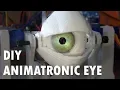 DIY Animatronic Eye Mechanism 3D Printed
